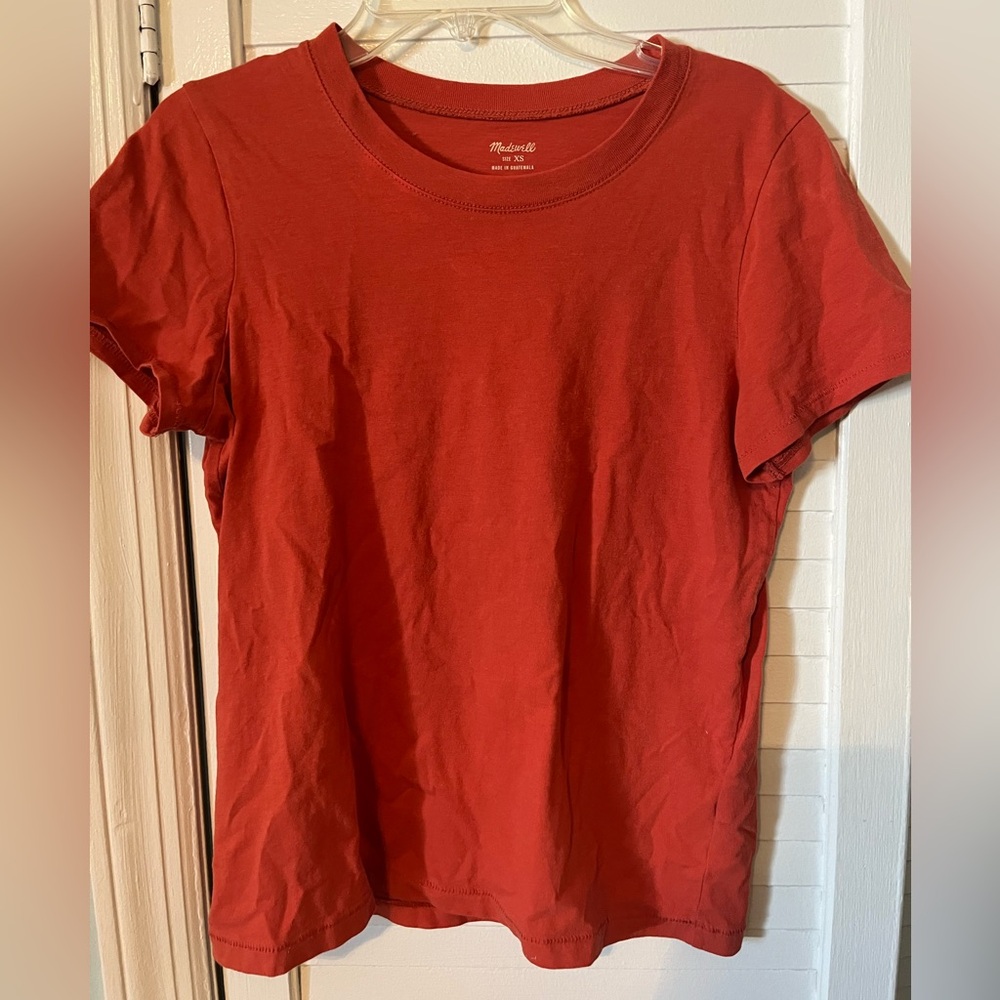 Madewell orange tee